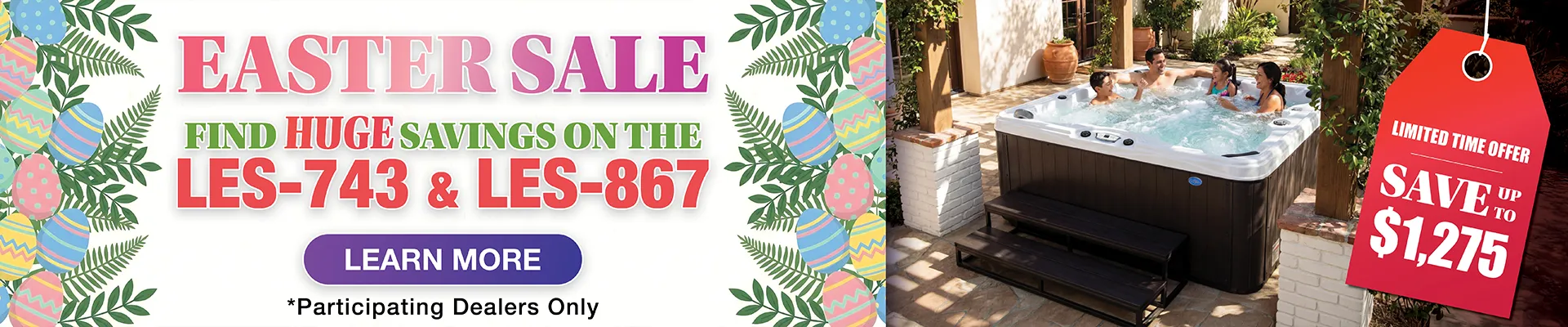 Calspas hot tub being used in a family setting - Monte Bello