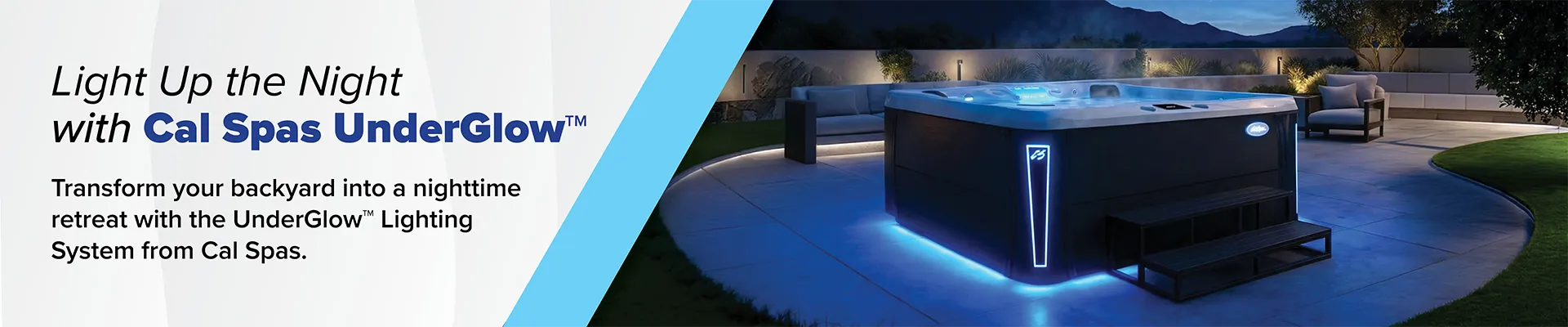 Calspas hot tub being used in a family setting - Monte Bello